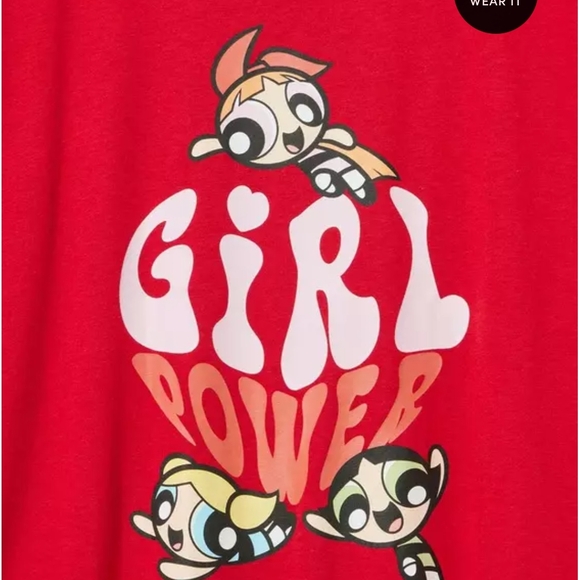 Powerpuff Womens Cotton Jersey Tee By Torrid - Picture 2 of 3
